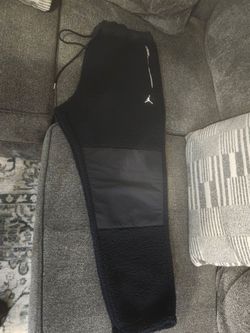 Jordan Fleece Sweatpants Black