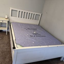 Queen Size Mattress + Frame, MOVING SALE!