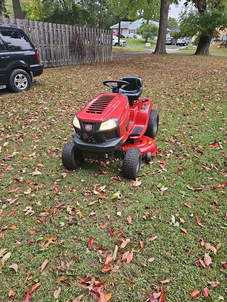 Tractor Lawnmower Craftsman 42 Inch Deck T1200 420cc 