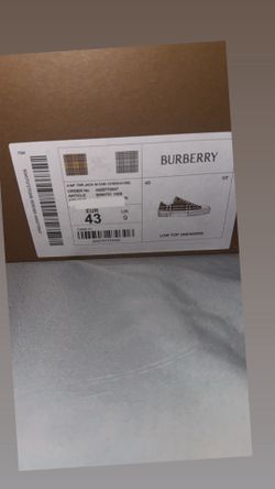 burberry shoes