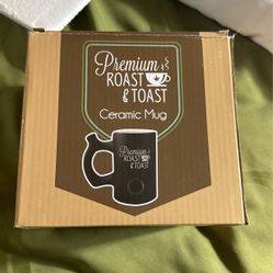 Premium Roast And Toast Ceramic Mug