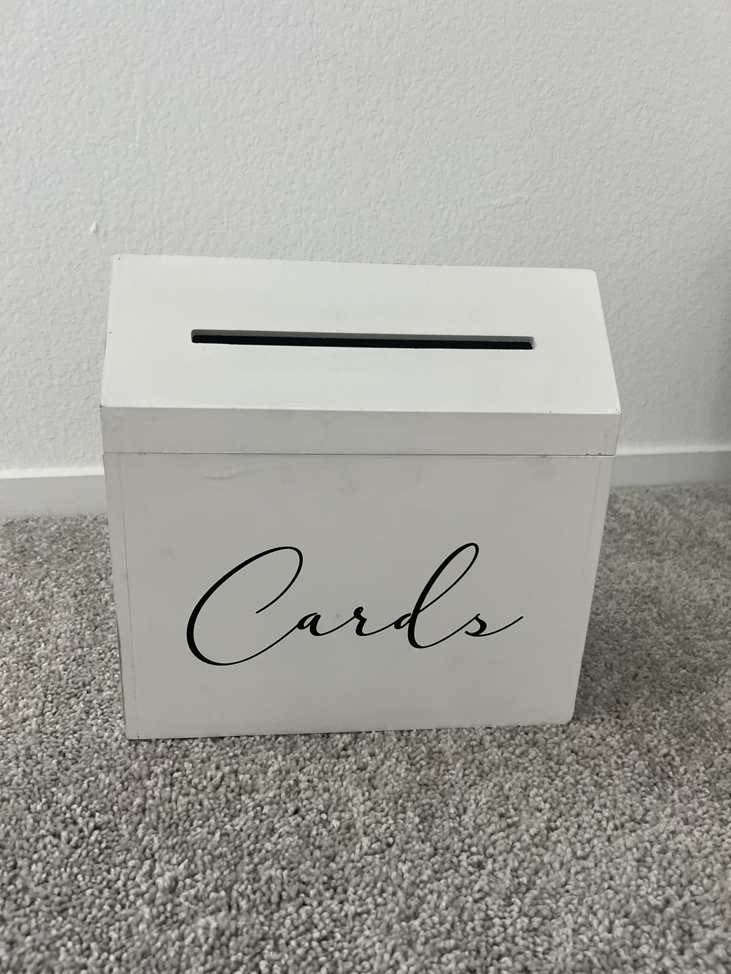 Wedding Card Wood Box
