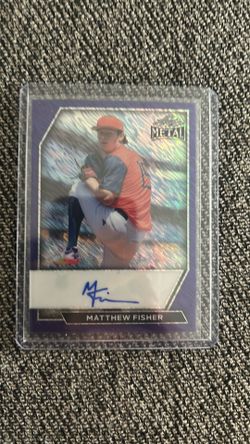 Matthew Fisher AUTO Leaf metal 2026 7/7