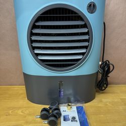 Hessaire 1300-CFM 3-Speed Portable Evaporative Cooler for 500-sq ft