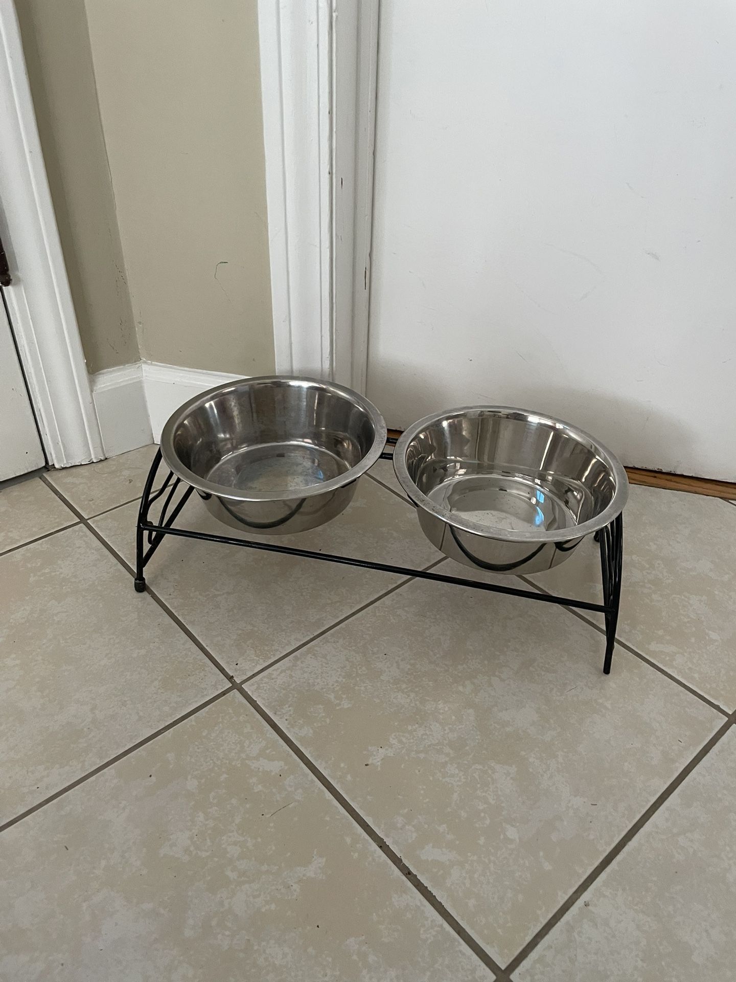 Dog Bowls With Stand