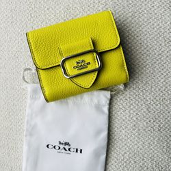 Coach Neon/bright Yellow Wallet