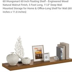 New Floating Mantel Shelf