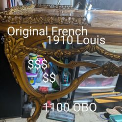 Rare Original French 1910 Louis 