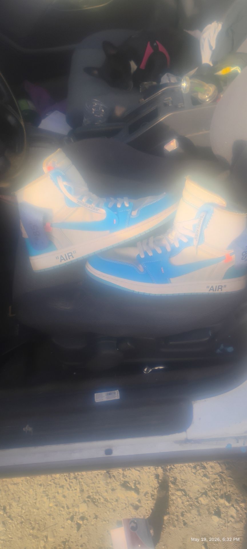 Jordan 1 retro O.G. off white u.n.c