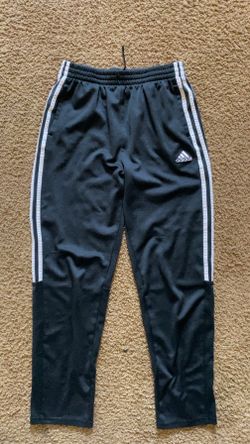 Adidas Black Track Pants White Stripes XL (18/20)