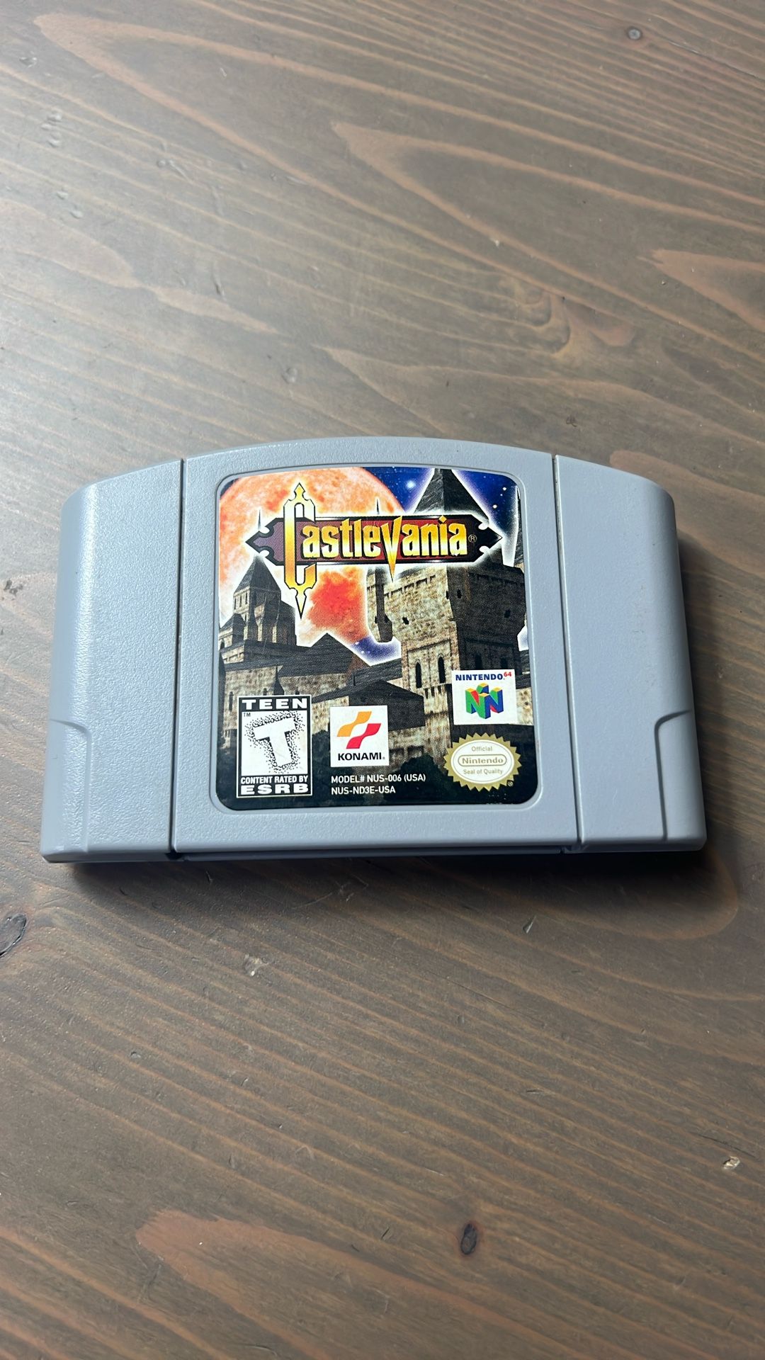 Castlevania Nintendo 64 Authentic