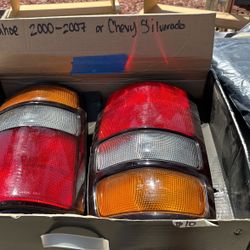 Tail Lights, For 2000 To 2008 Tahoe Or Chevy Silverado