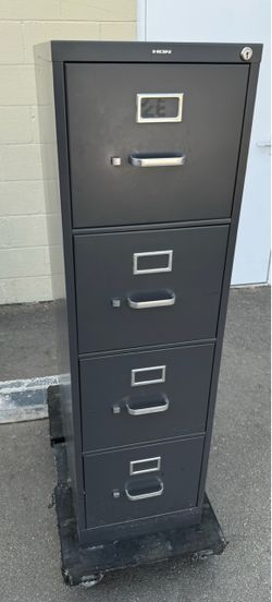 Hon 4-Drawer Vertical Cabinet