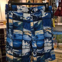 WT #1068 Boys Body Glove Swim Trunks NWT