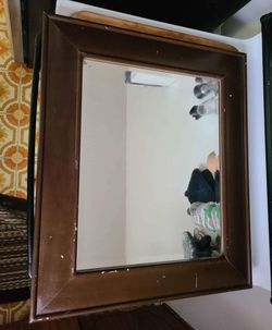 Medium size mirror with frame 22x26.5