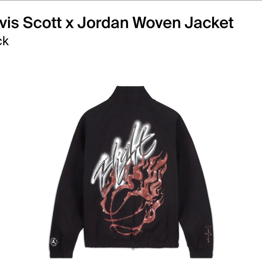 Travis Scott x Jordan Woven Jacket