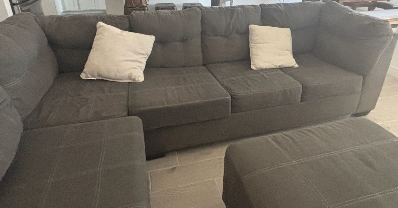 Sectional With Sofa bed