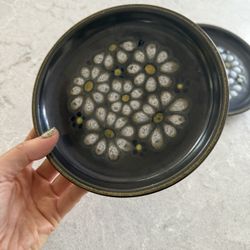 Painted Ceramic Small Salad Plates Set Of 2