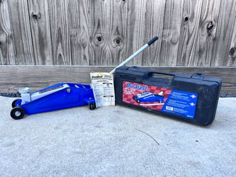 Like New Duralast 2 1/2 Ton Floor Jack