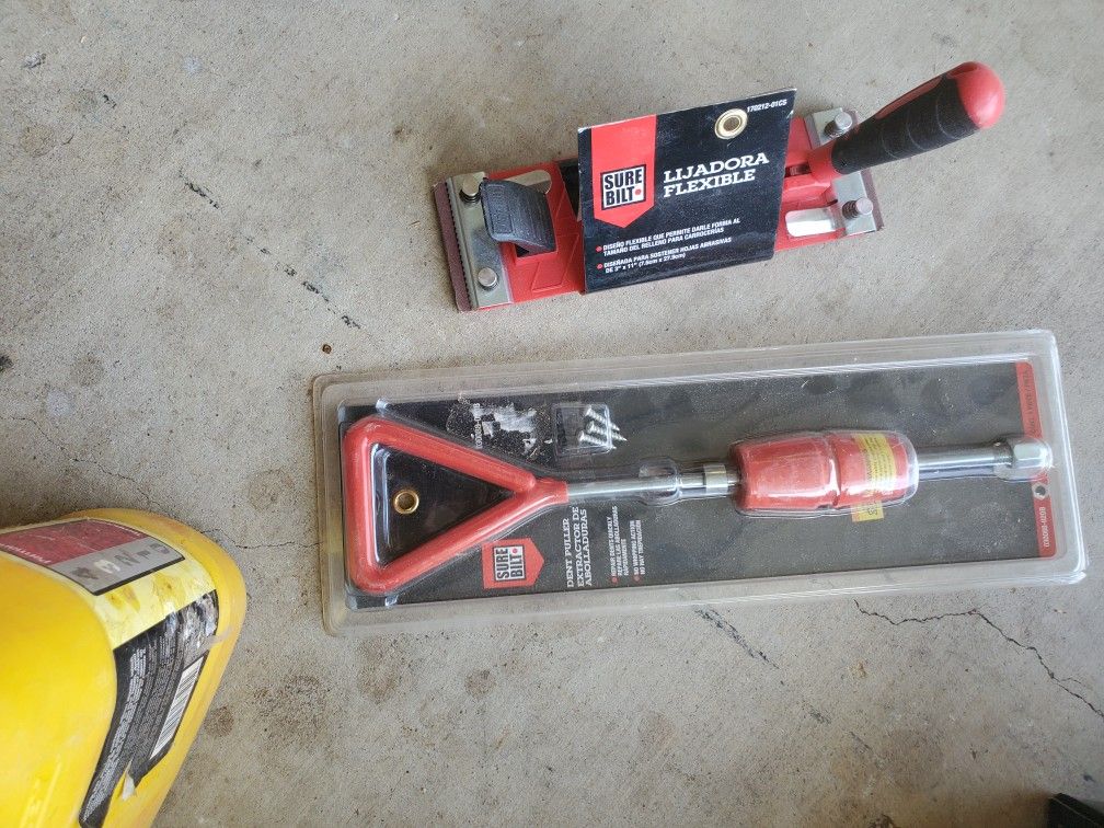 dent puller and sander