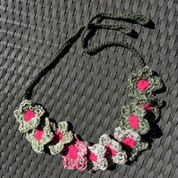 Freehand Style Crochet Japanese garden 🌸 vibes flower crown 👑 