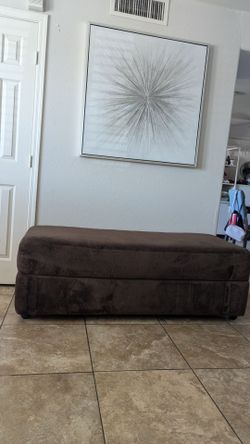 Ottoman 63 long 26 wide 21 tall