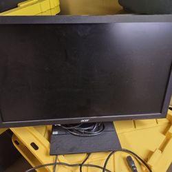 Computer Monitor And Cords 