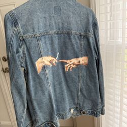 Denim Jacket – Hand-Painted Custom Art