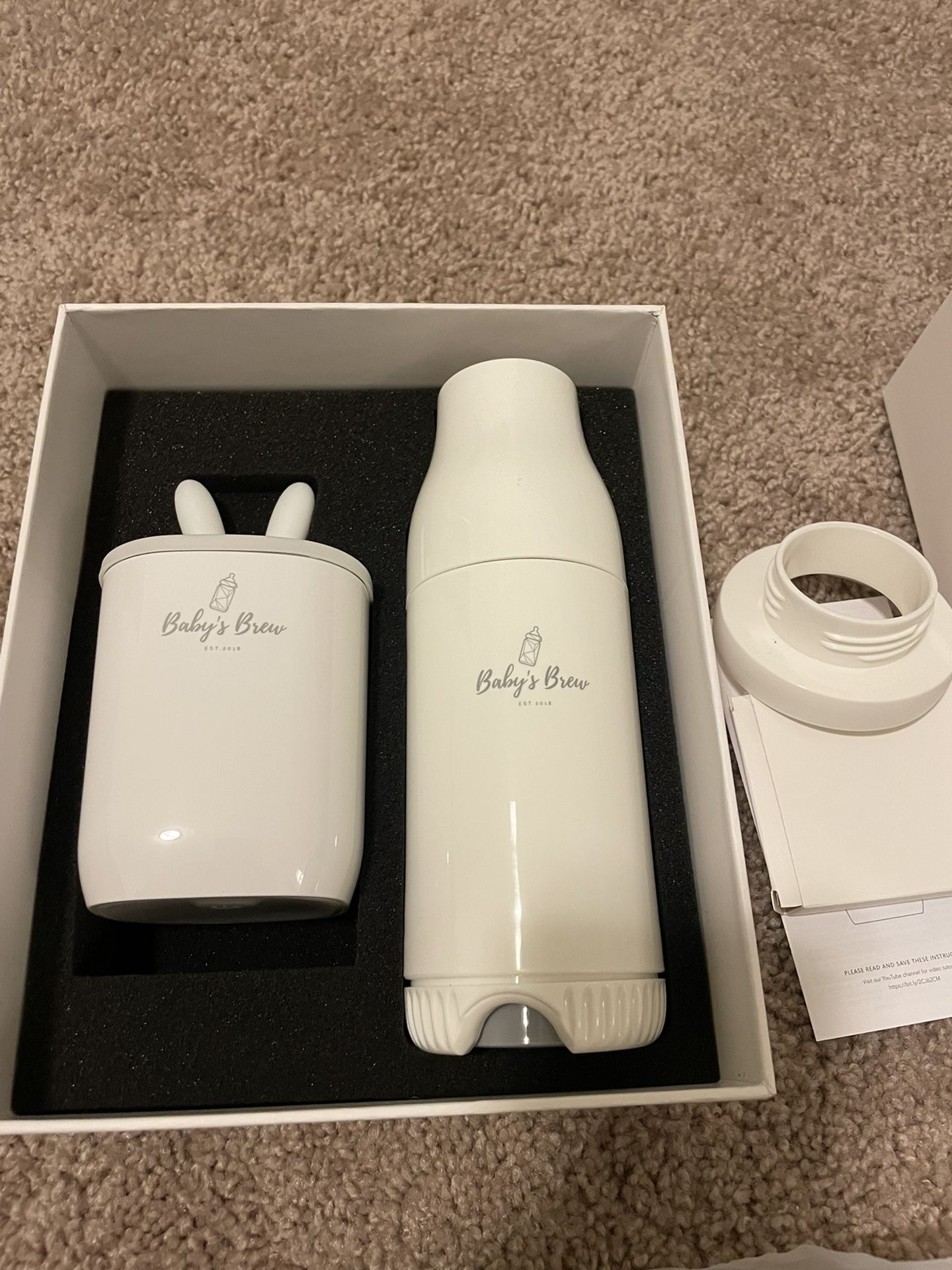 Baby’s Brew Bottle Warmer Pro Set With Comotomo Adapter