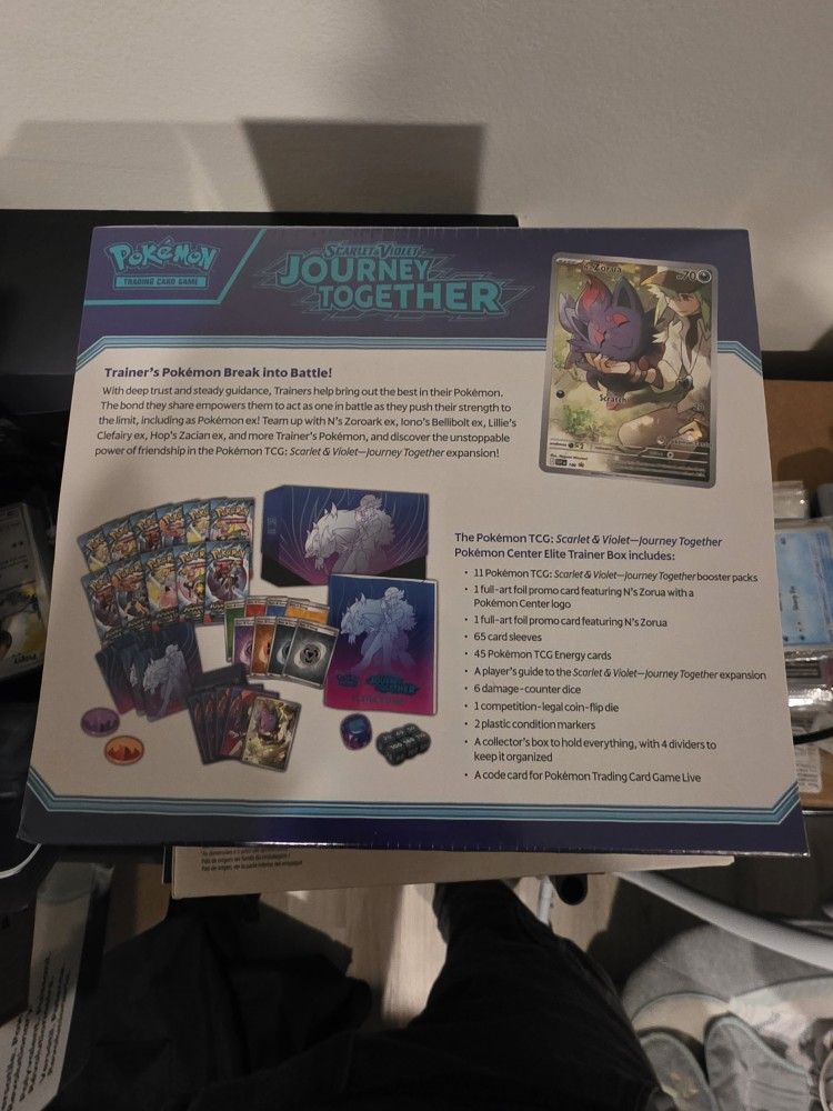 business cards sleeves Pokémon TCG: Journey Together Sleeves main image 1