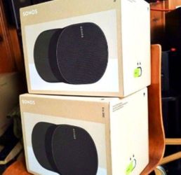 Sonos Era 300s Black x2, brand new with warranty