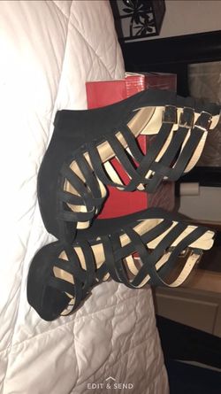 Black heels