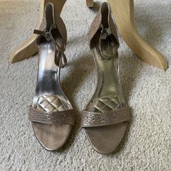 Campaign Gold Alfani Heels