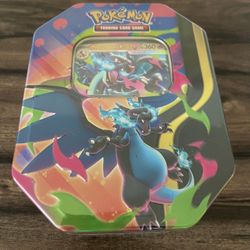 Pokemon Mega Charizard X Tin