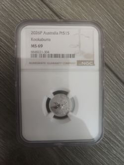 2026 Australia 1/10 oz Platinum Kookabur