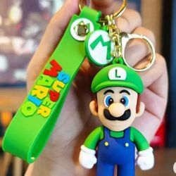 Green Mario Keychain