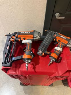 Ridgid Brad nailers