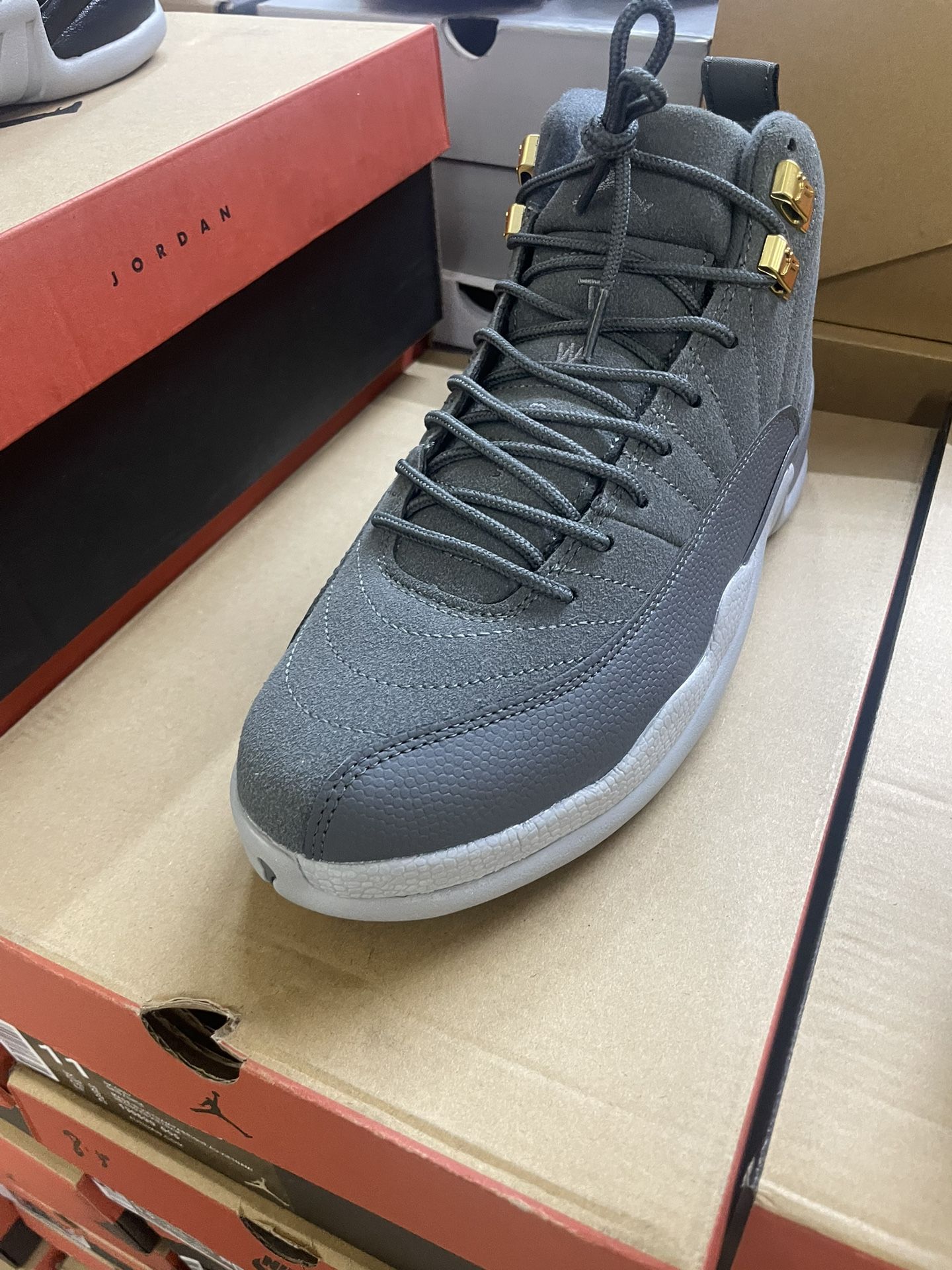 Jordan 12s Grey