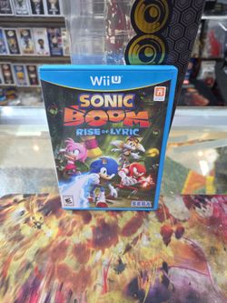 Sonic Boom: Rise of Lyric (Nintendo Wii U, 2012) Complete