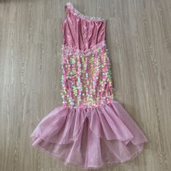 Mermaid Sequin Metallic Women’s Medium Costume Cosplay Dress Up 