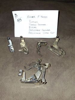 Short Shank 5 Piece Sewing Attachment Set