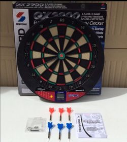 Sportcraft GX2900 Silver Series Electronic Dartboard With Cricket