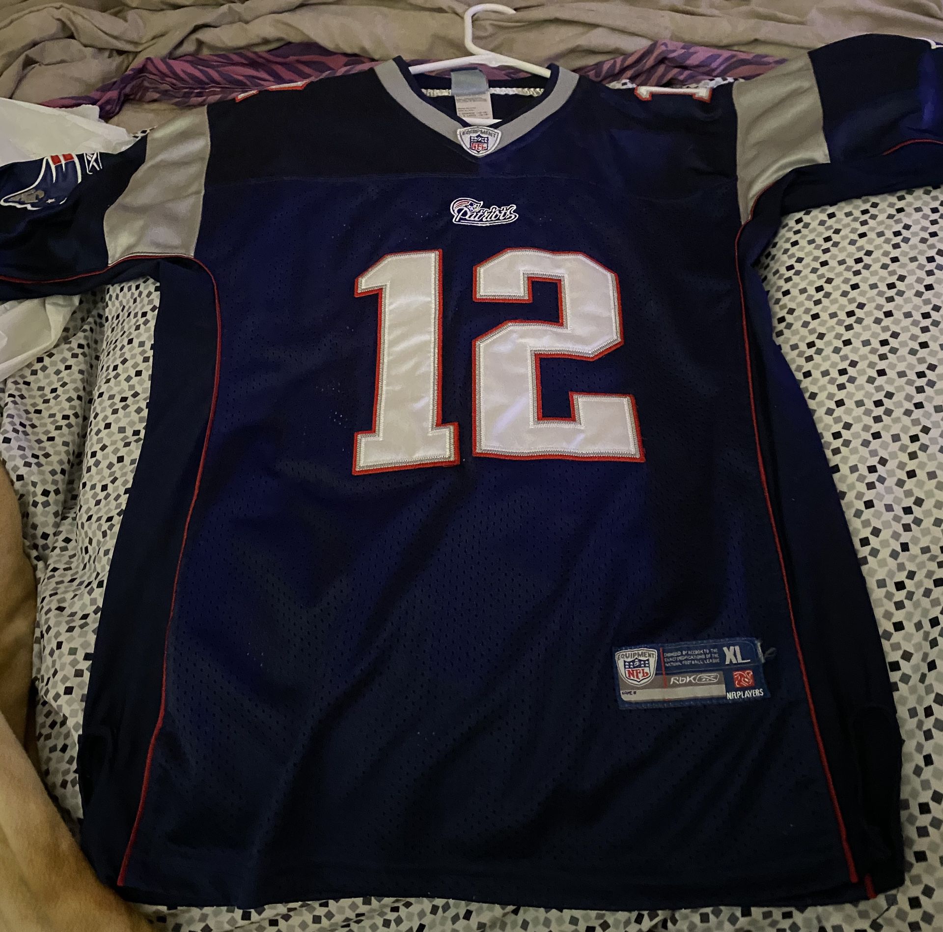 NFL Patriots Tom Brady Jersey