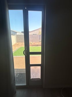 Dog door (adjustable)for slider