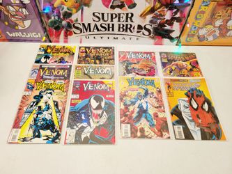 90's Marvel Comics Venom Spider-Man Sleeved Retro Mix Series Lot