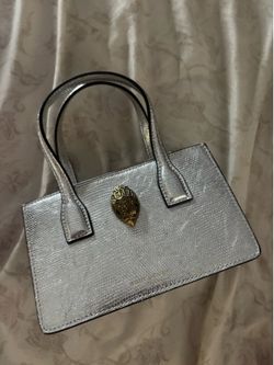 Silver Kurt giger hand bag