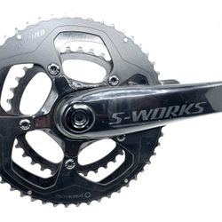Specialized Double-sided Power Meter Crankset Carbon 172.5mm With 52/36 Rings