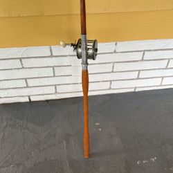 Horrocks-Ibbotson Fresh  Point 8’ Cane Surf Rod & Penn Longbeach 67 Reel