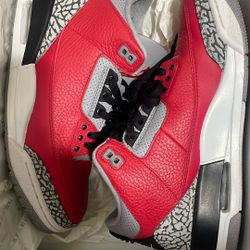 Air Jordan 3 Unite Chi Exclusive Sz 9 