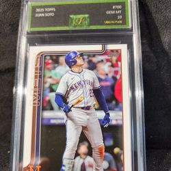 JUAN SOTO 2025 Topps Series 2 #700 New York Mets EJE GEM MINT 10